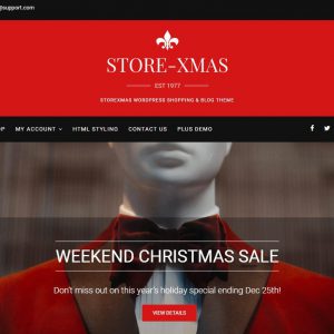 StorXmas- Theme wordpress bán hàng miễn phí