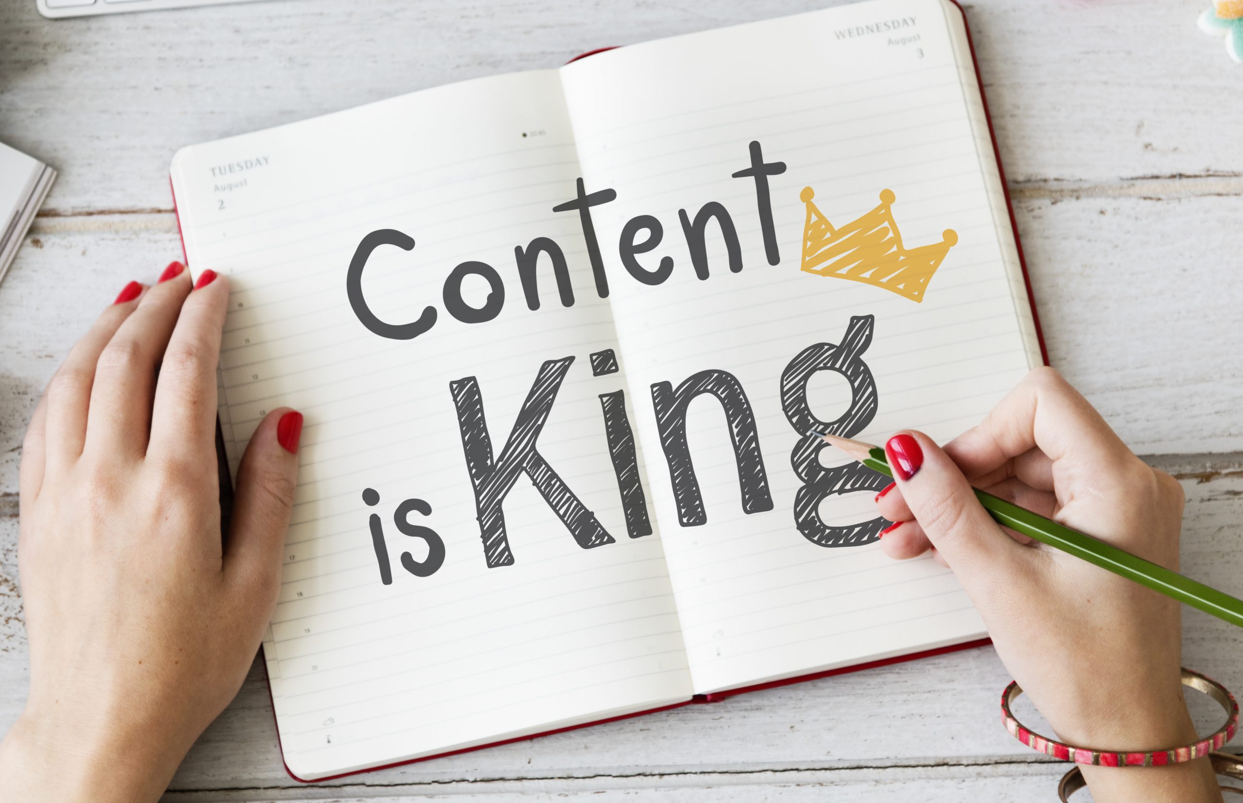 content is king là gì